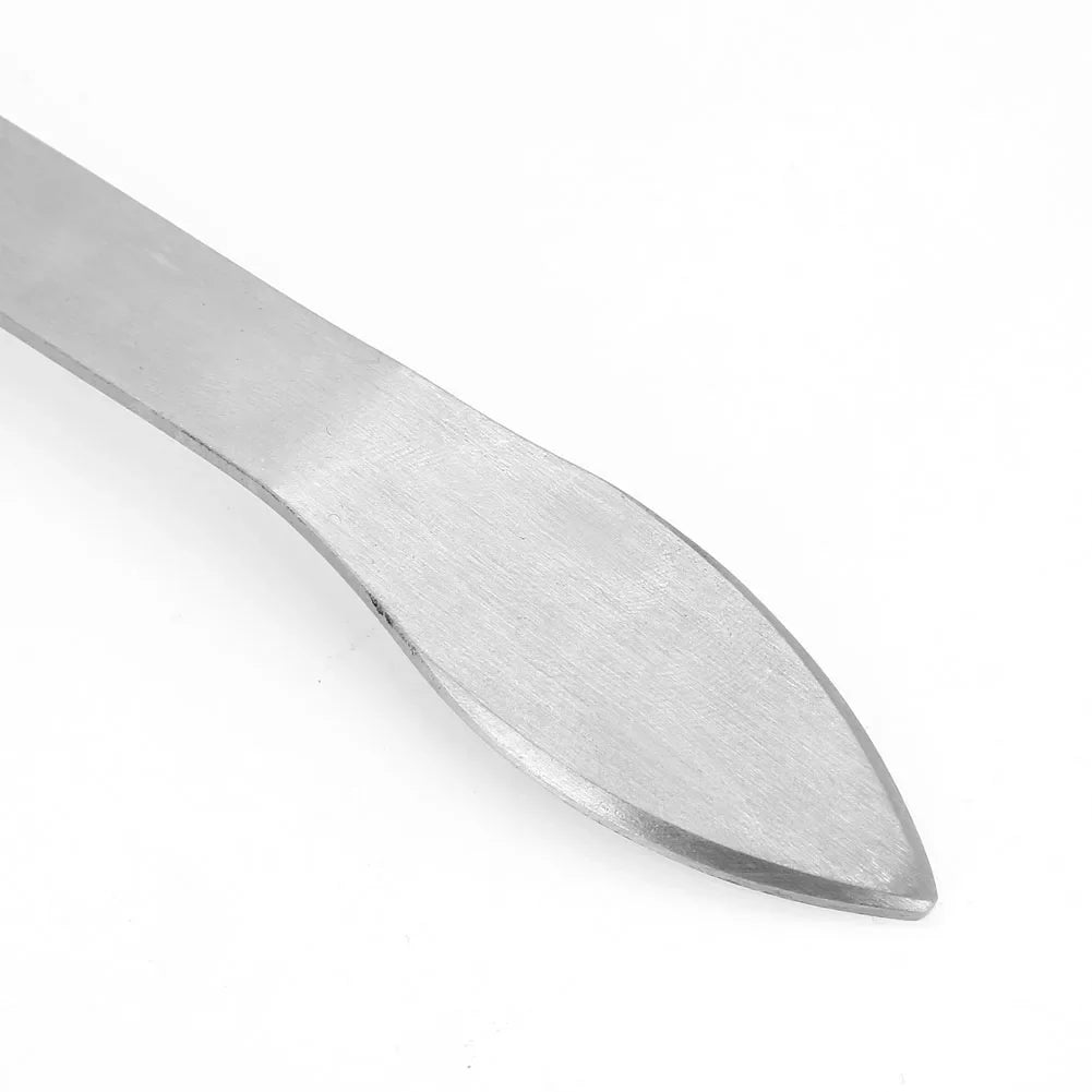 Wurzelrechen aus Edelstahl mit 3 Zinken, Handrechen zum Lockern und Beluften von Erde