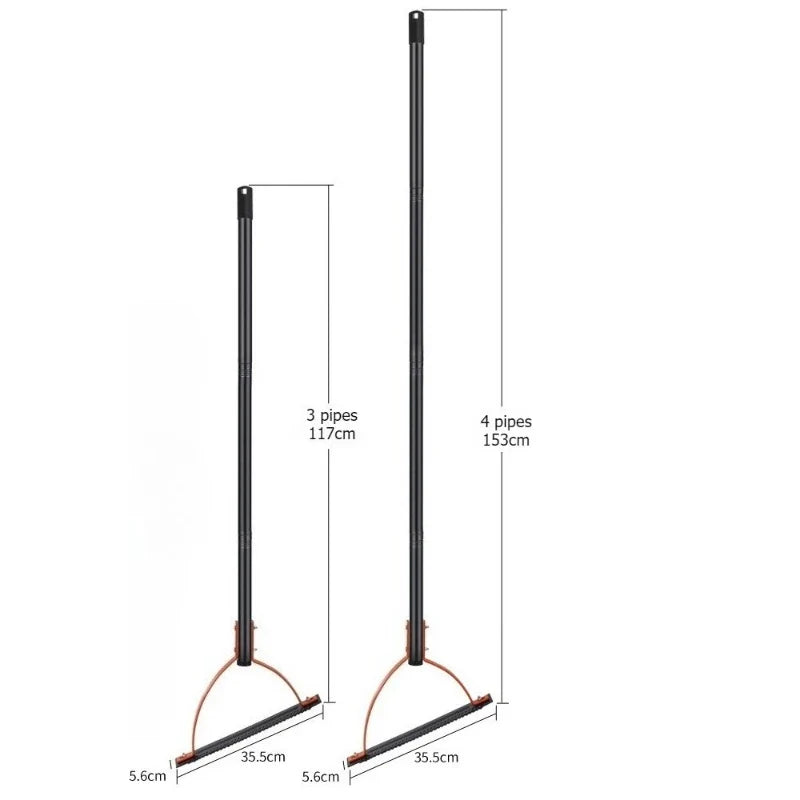 Manueller Grasschneider mit Doppelschneide, Rasenklinge mit Wellenschliff fur Garten, Hof und Wiesen