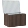 Garten-Aufbewahrungsbox 149 × 99 × 93 cm, Große Auflagenbox mit Stahlrahmen fur Garten, Terrasse und Balkon