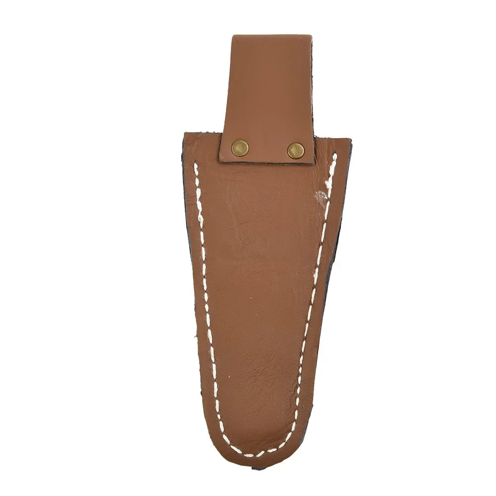 Werkzeugholster aus Leder mit Gürtelschlaufe, Aufbewahrungstasche fur Gartenschere und Handwerkzeuge